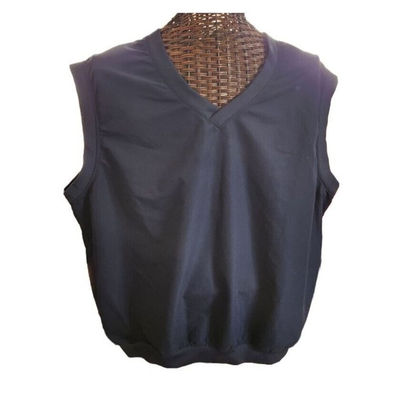 IXSPA Jackets & Coats Vintage Ixspa Mens Golf Vest Sz Xl Navy Blue